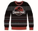 Jurassic Park - Ugly Jurassic Logo Christmas Sweater S