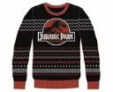 Jurassic Park - Ugly Jurassic Logo Christmas Sweater S