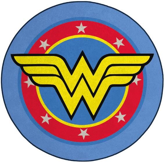 Wonder Woman - Logo Tapis de sol circulaire intérieur