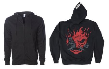 Cyberpunk 2077 - Samurai Black Hoodie - L