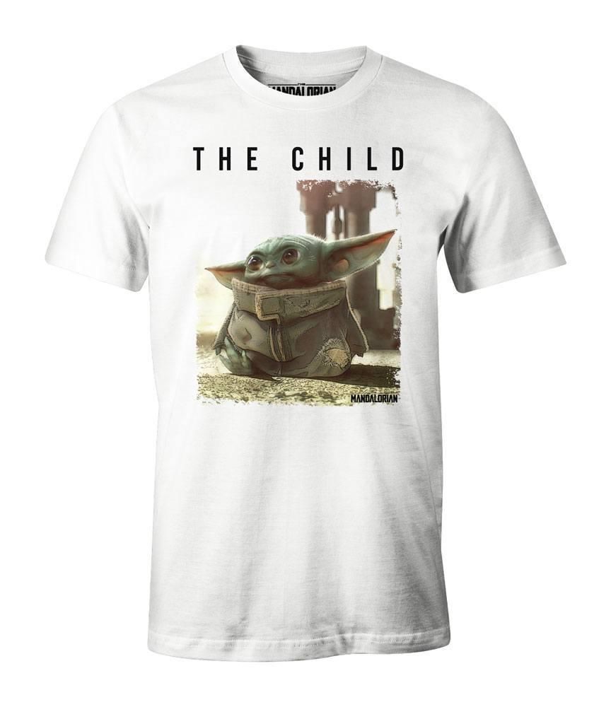 The Mandalorian - Logo The Child White T-Shirt L