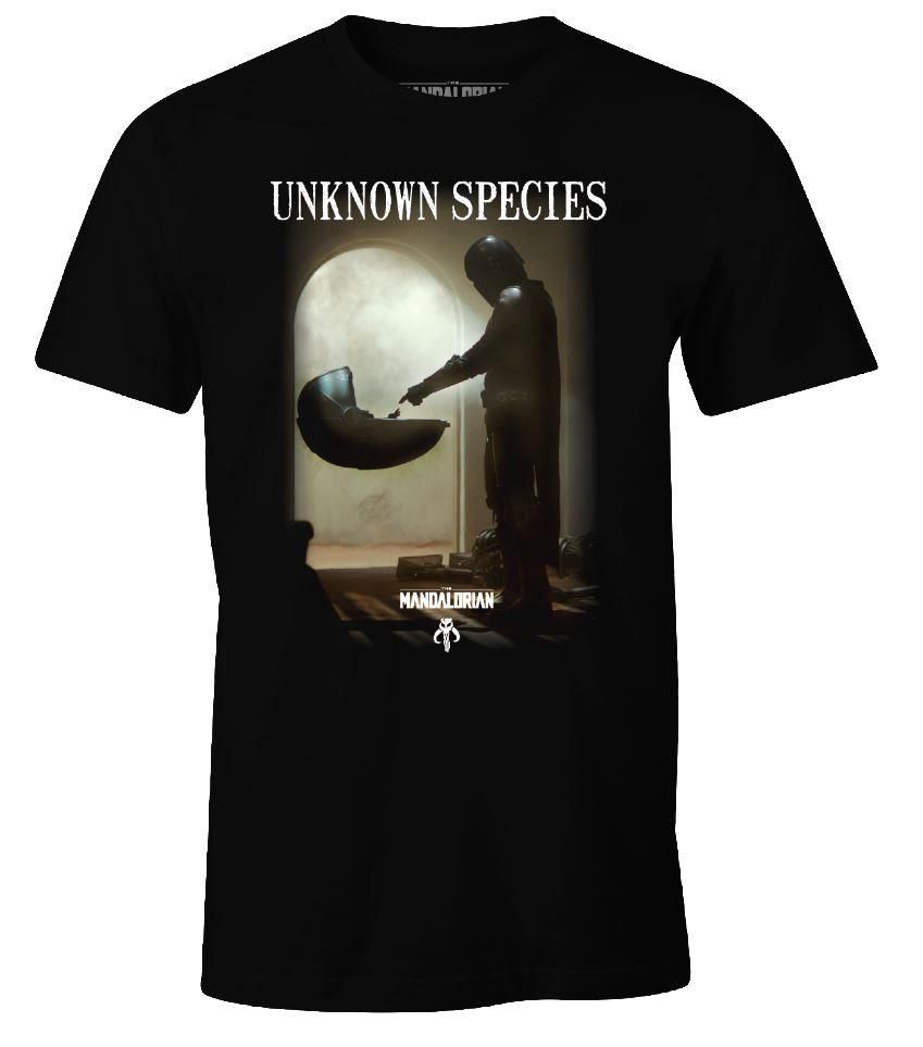 The Mandalorian - T-shirt Noir Hommes Unknown Species - L