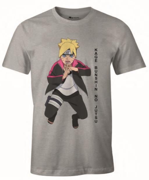 Boruto - Logo T-Shirt Gris - M