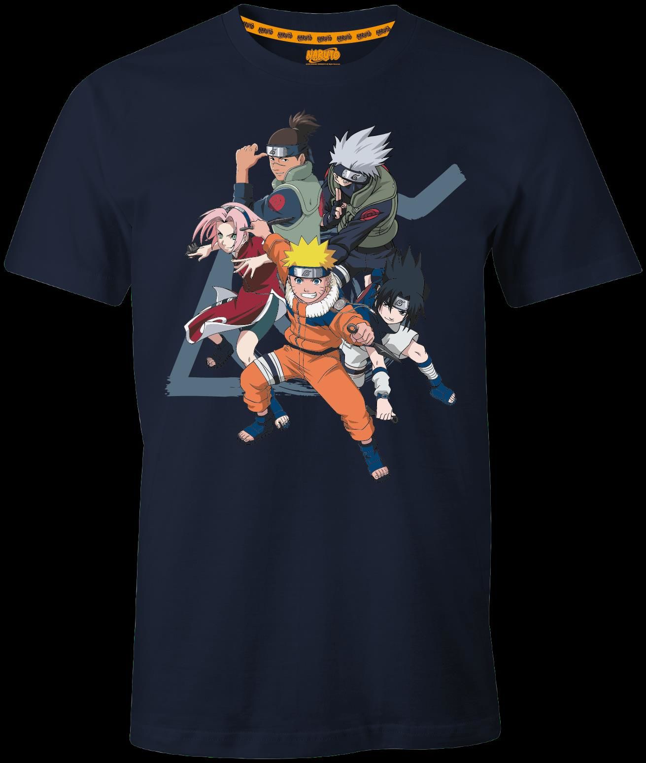 Naruto - T-Shirt Noir Pour Hommes - XL