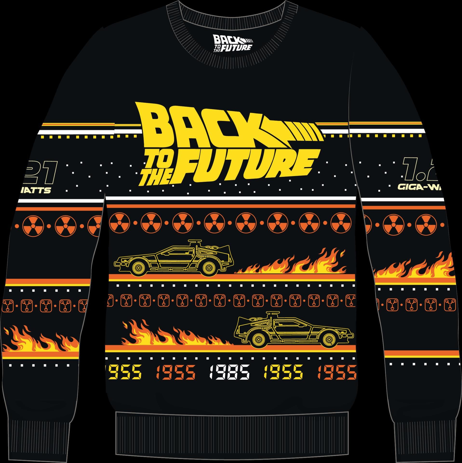 Retour Vers Le Futur - Pull de Noël