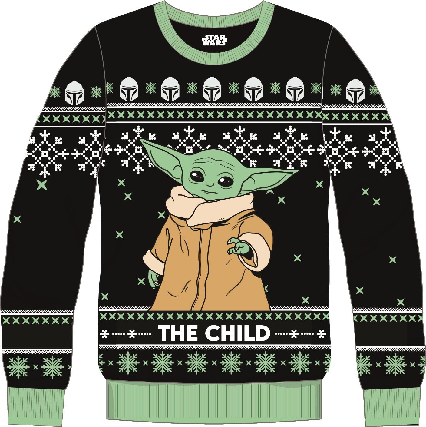 The Mandalorian - Pull de Noël Yoda M