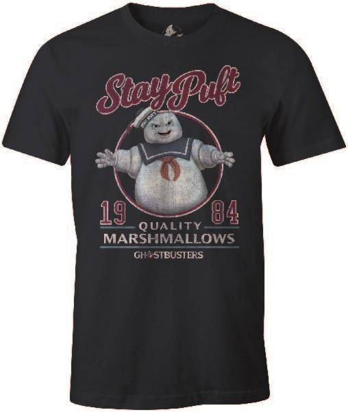 SOS Fantômes - T-shirt Blue Marine Hommes Stay Puft - S