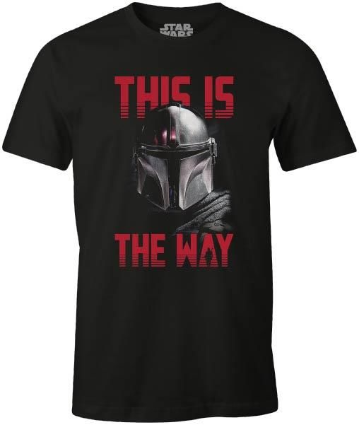 Star Wars - T-shirt Noir Hommes - This is the way - M