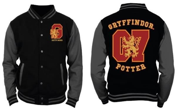 Harry Potter - Veste Noire et Grise pour Hommes - Gryffondor S