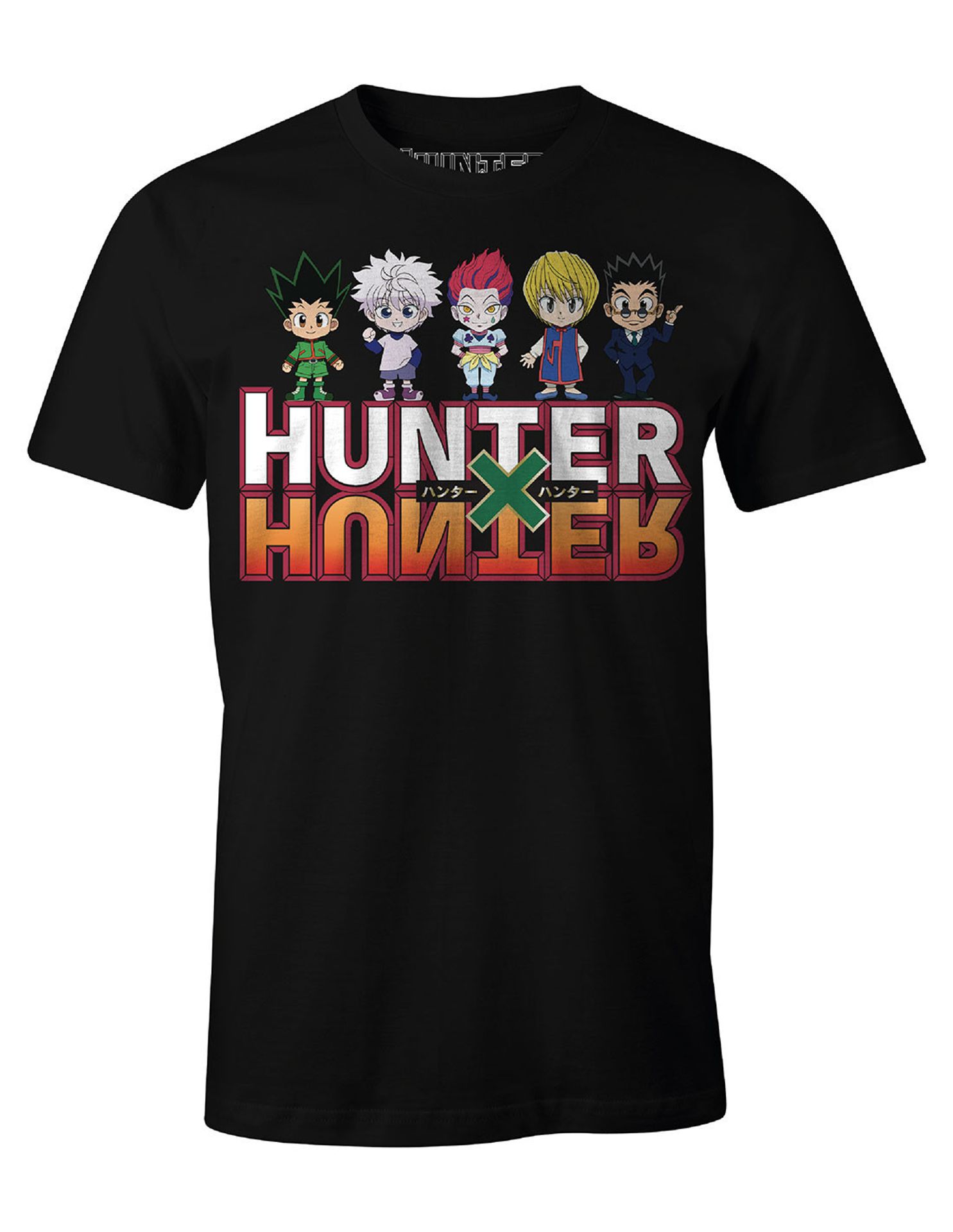 Hunter X Hunter - T-shirt Noir Équipe de Hunter - L