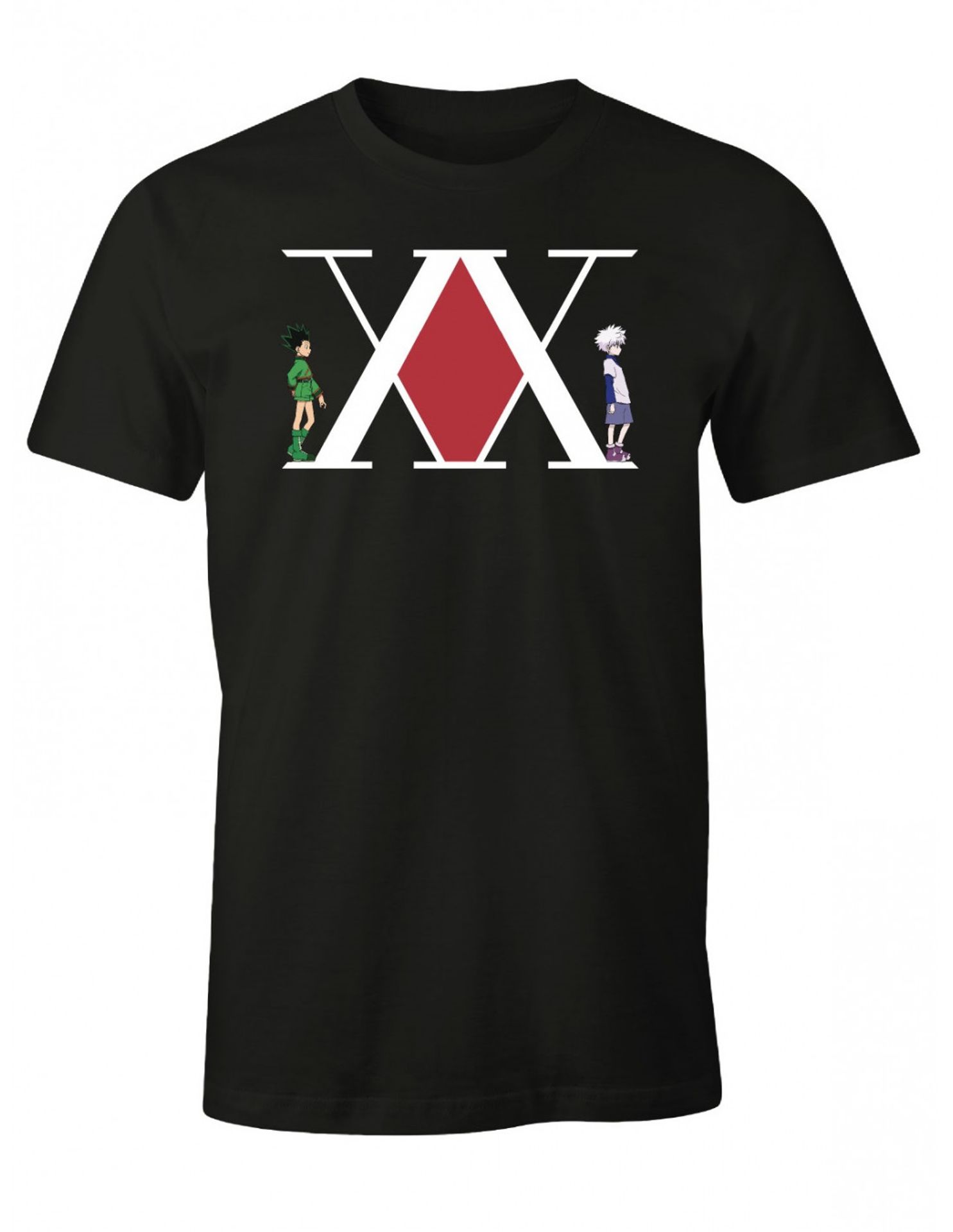 Hunter X Hunter - T-shirt Noir Gon X Killua - S