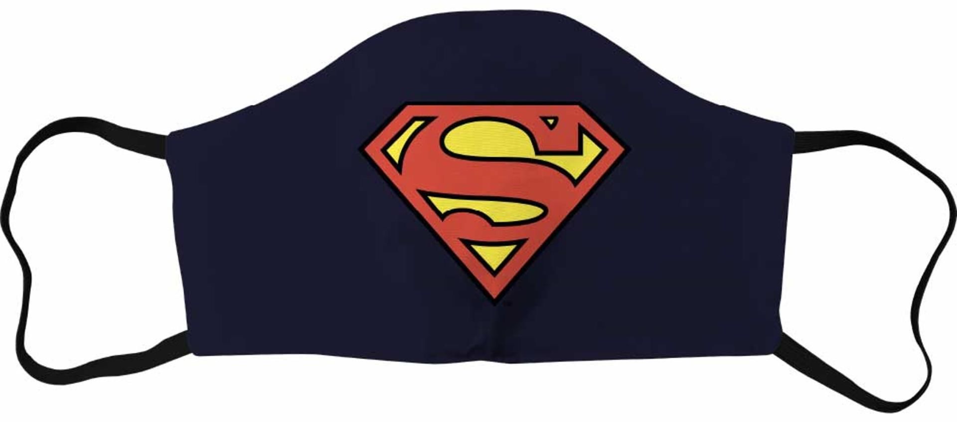 DC Comics - Masque Logo Superman Original - Taille Adulte