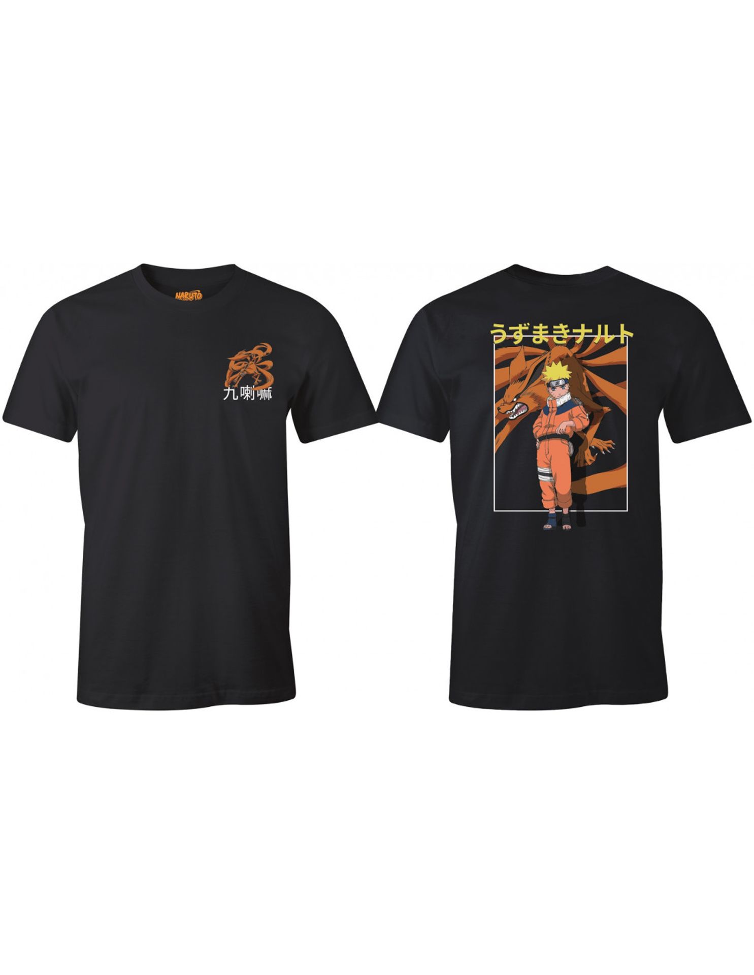 Naruto - T-shirt Bleu marine Kurama - L