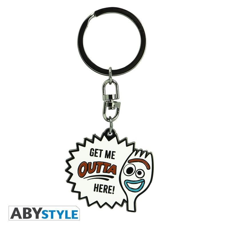 Disney - Toy Story 4 Forky Metal Keychain