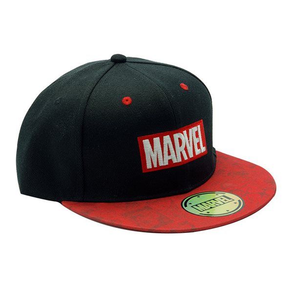 Marvel - Logo Marvel Black & Red Snapback
