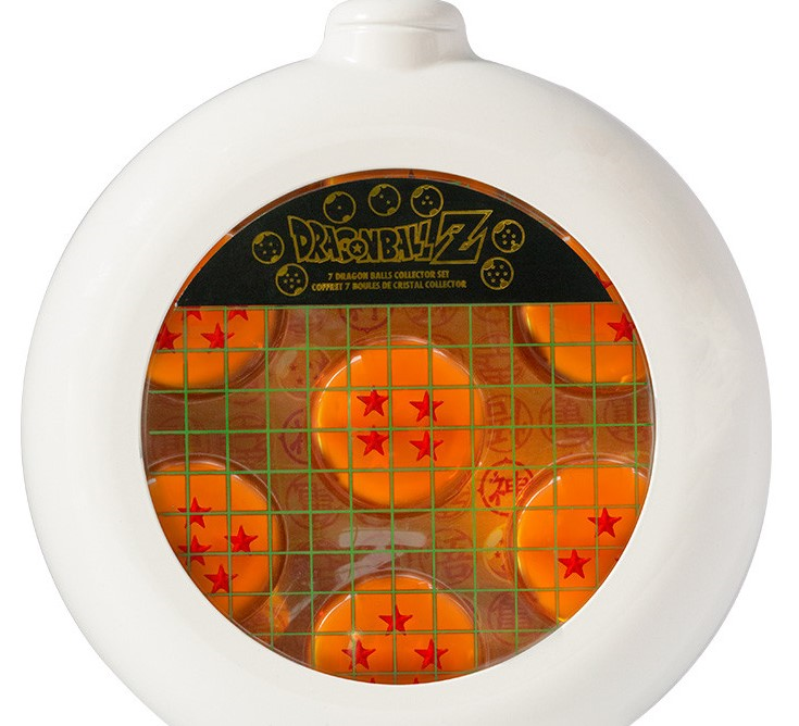 DRAGON BALL - Set Boules de cristal - boite métal