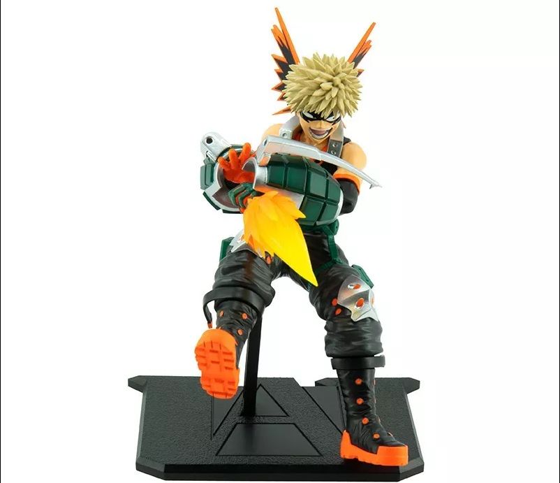 Figurine My Hero Academia de Bakugo, échelle 1/10 mesure env.17cm