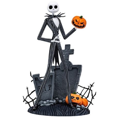The Nightmare Before Christmas - Disney Statue - SFC Super Figure Collection - Jack Skellington - Zwart-wit