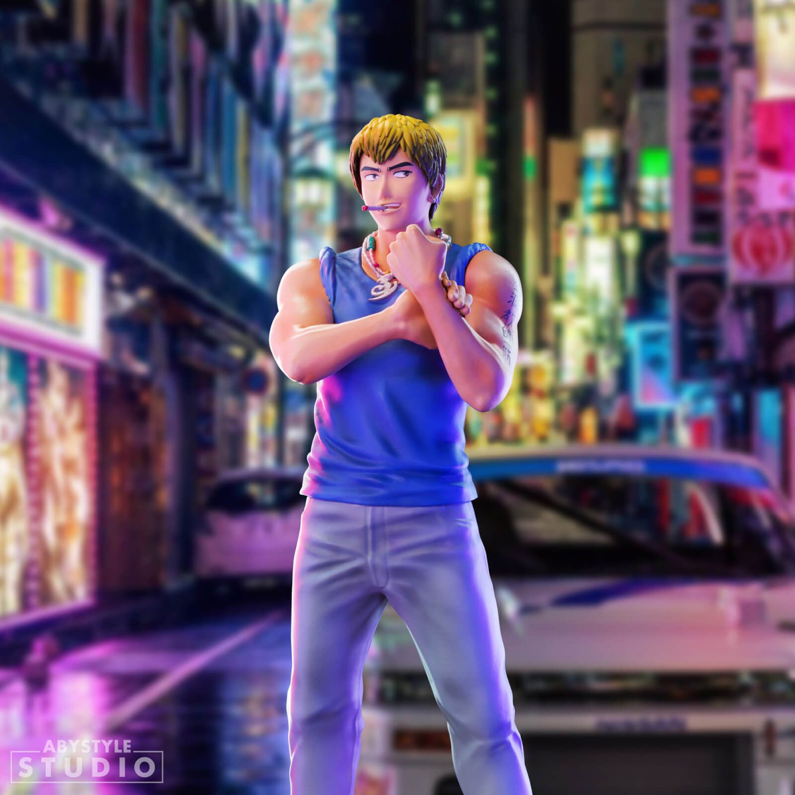 Figurine PVC Officiellement Autorisée ABYstyle Studio Great Teacher Onizuka | 6,7 pouces Figurine Anime Collectible pour Exposition ou Cadeau