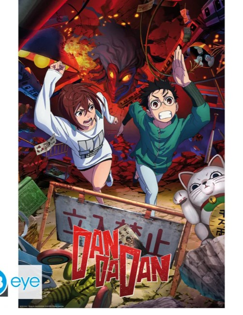 DANDADAN - Momo & Okarun - Poster 91x61cm