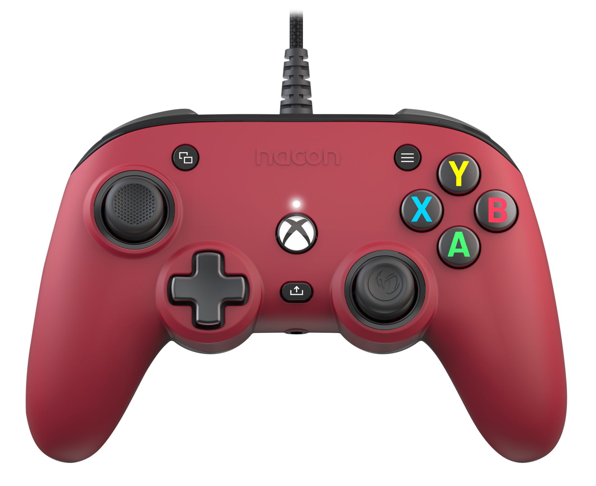 Nacon Pro Compact Controller Rouge pour Xbox Series, Xbox One et