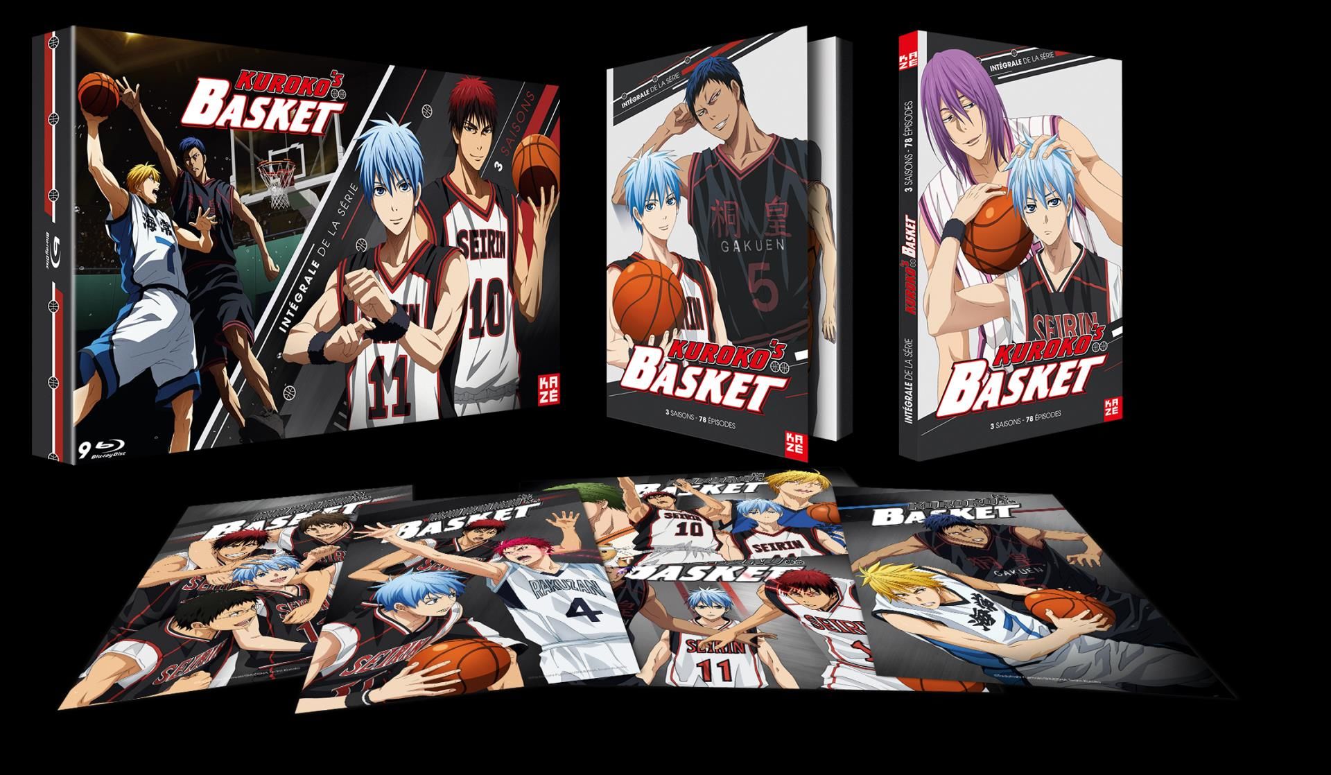Kuroko's Basket - Intégrale des Saisons 1, 2 & 3 Edition Limitée