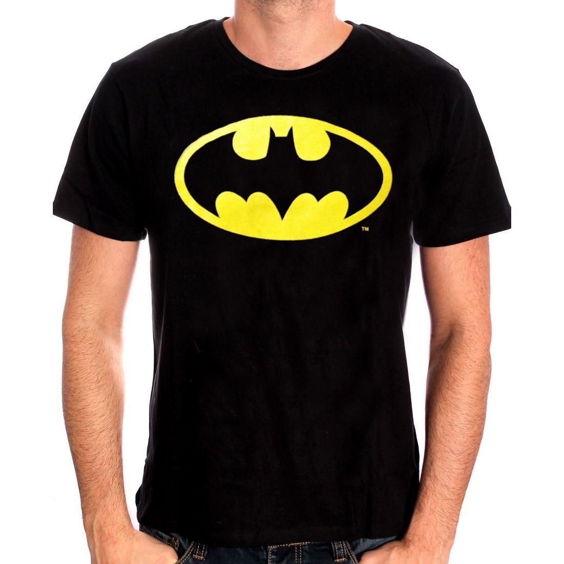 DC Comics - Batman Classic Logo Black T-Shirt - S