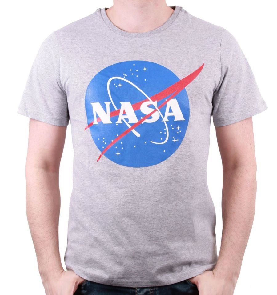 NASA Logo Grey T-Shirt XXL