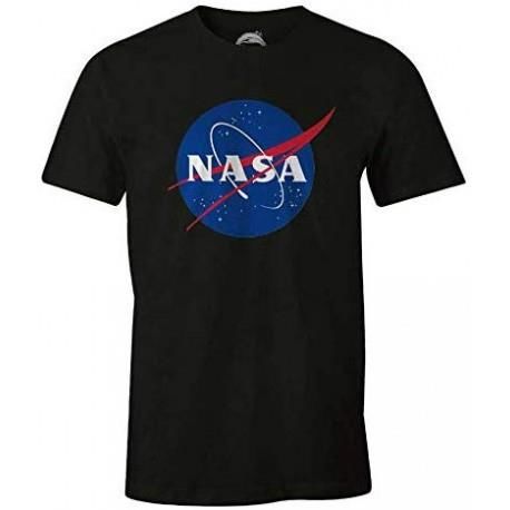 NASA Logo Black T-Shirt L