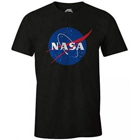 NASA Logo Black T-Shirt XXL