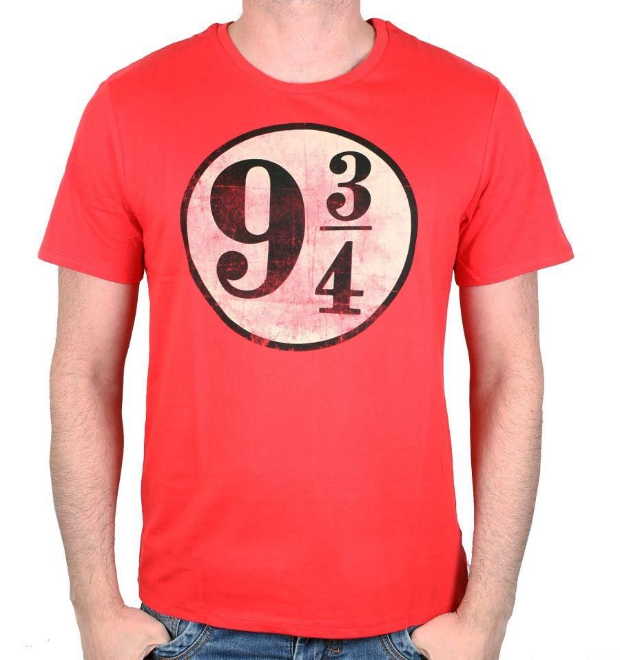 Harry Potter - 9 3/4 Red T-Shirt M