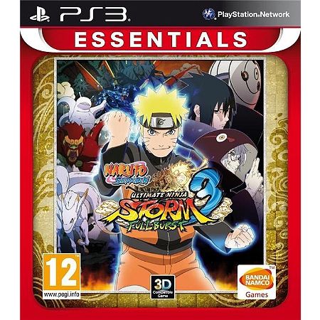 Naruto Ultimate Ninja Storm 3 Full Burst Essentials