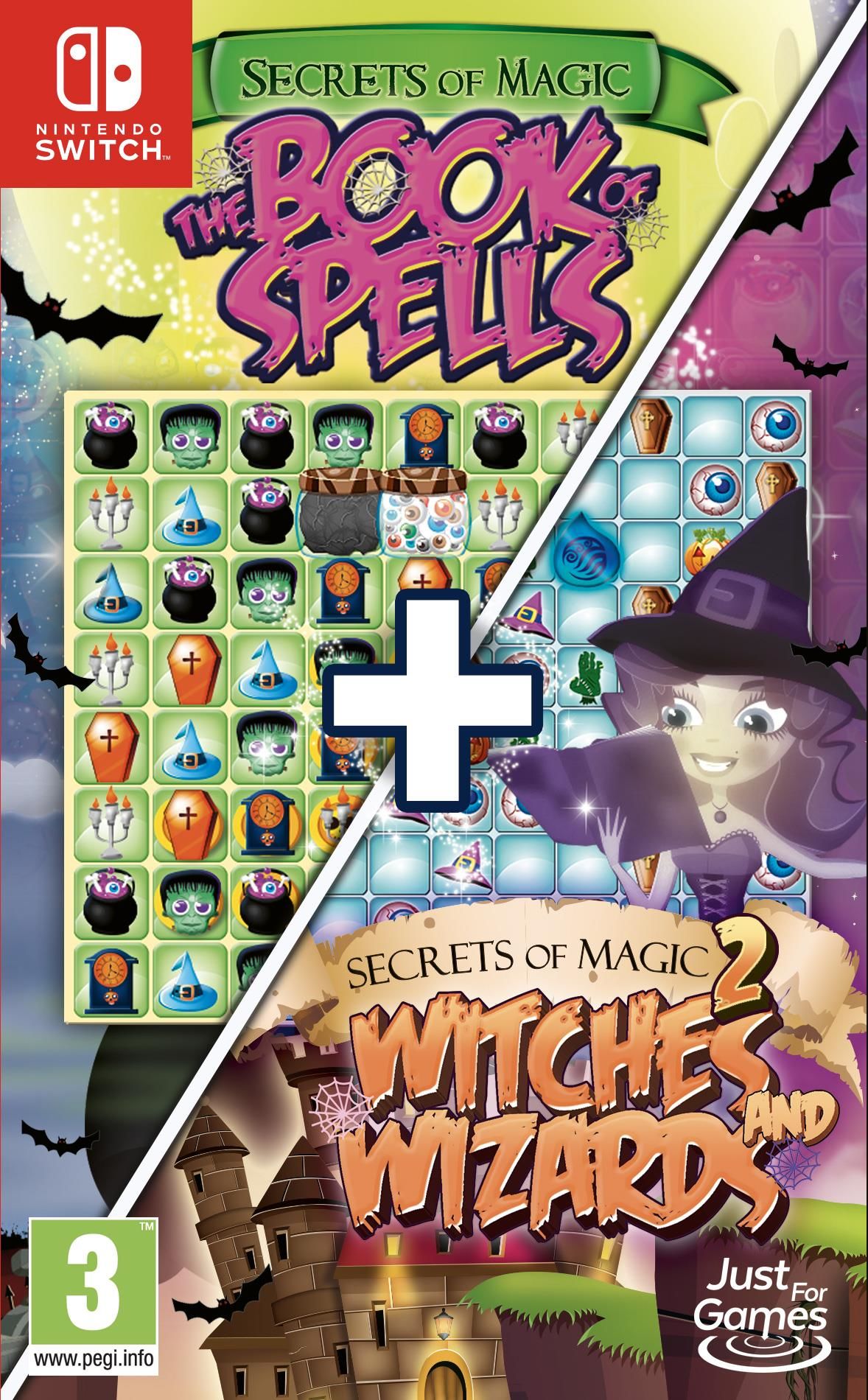 Secrets of Magic : Book of Spells + Secrets of Magic 2 : Witches