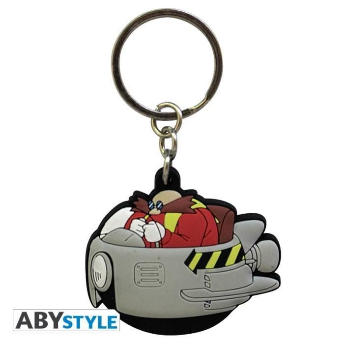 Sonic Dr Eggman PVC Keychain