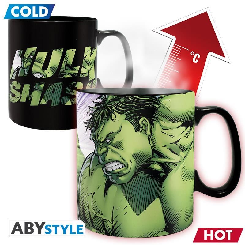 Marvel - Hulk Smash Heat Change Mug 460ml