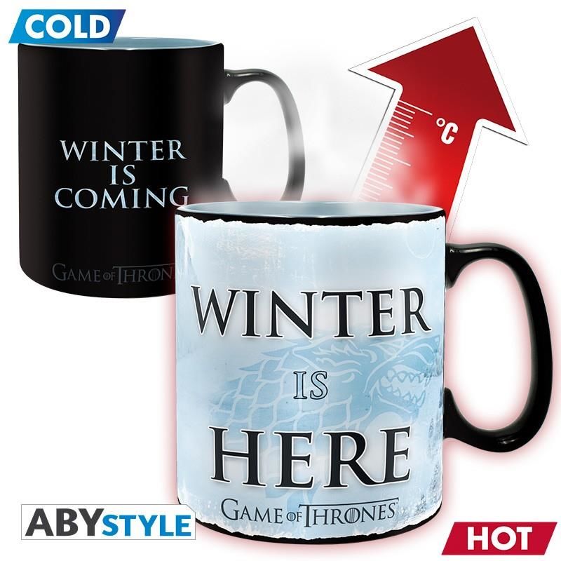 Game of Thrones - Winter is Here Heat Change Mug 460ml