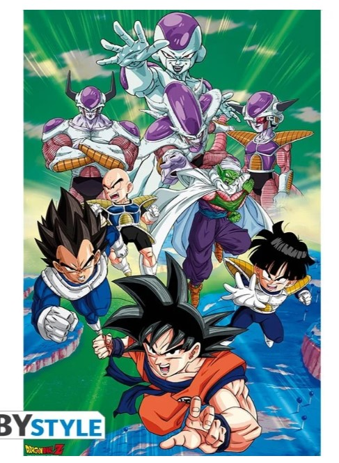 DRAGON BALL - Poster 91X61 - DBZ/Groupe Arc Freezer
