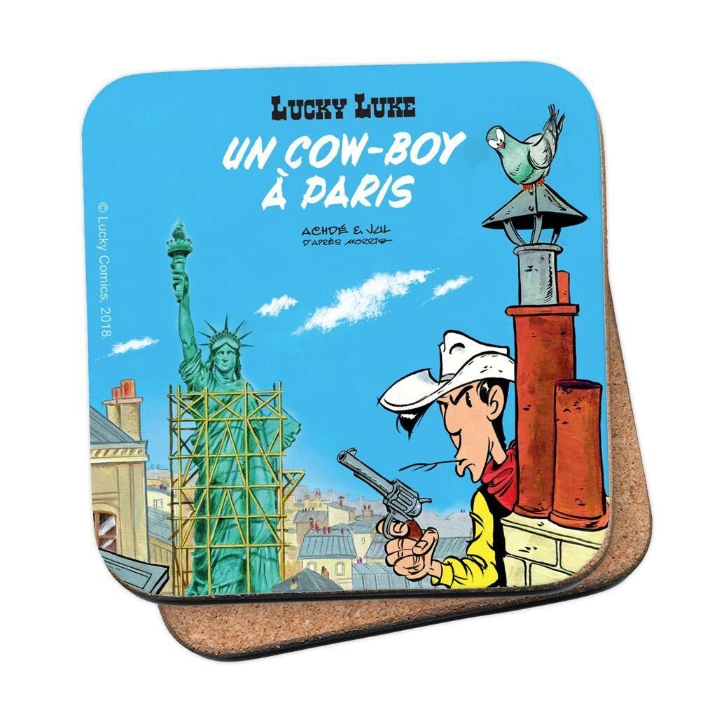Lucky Luke - Coaster - Un cowboy à Paris