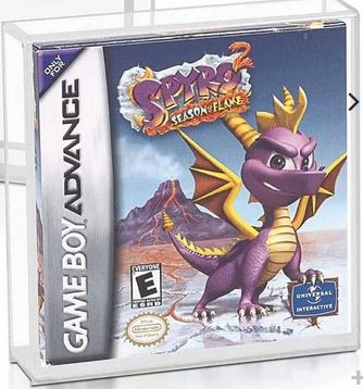 1 boitier acrylique pour jeux GB - GBA - GBC