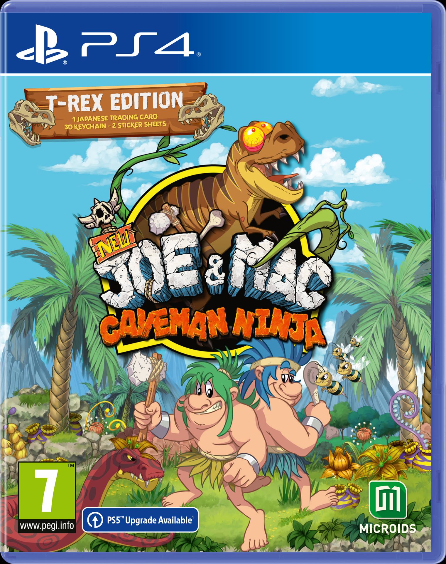 New Joe & Mac : Caveman Ninja - T-Rex Edition