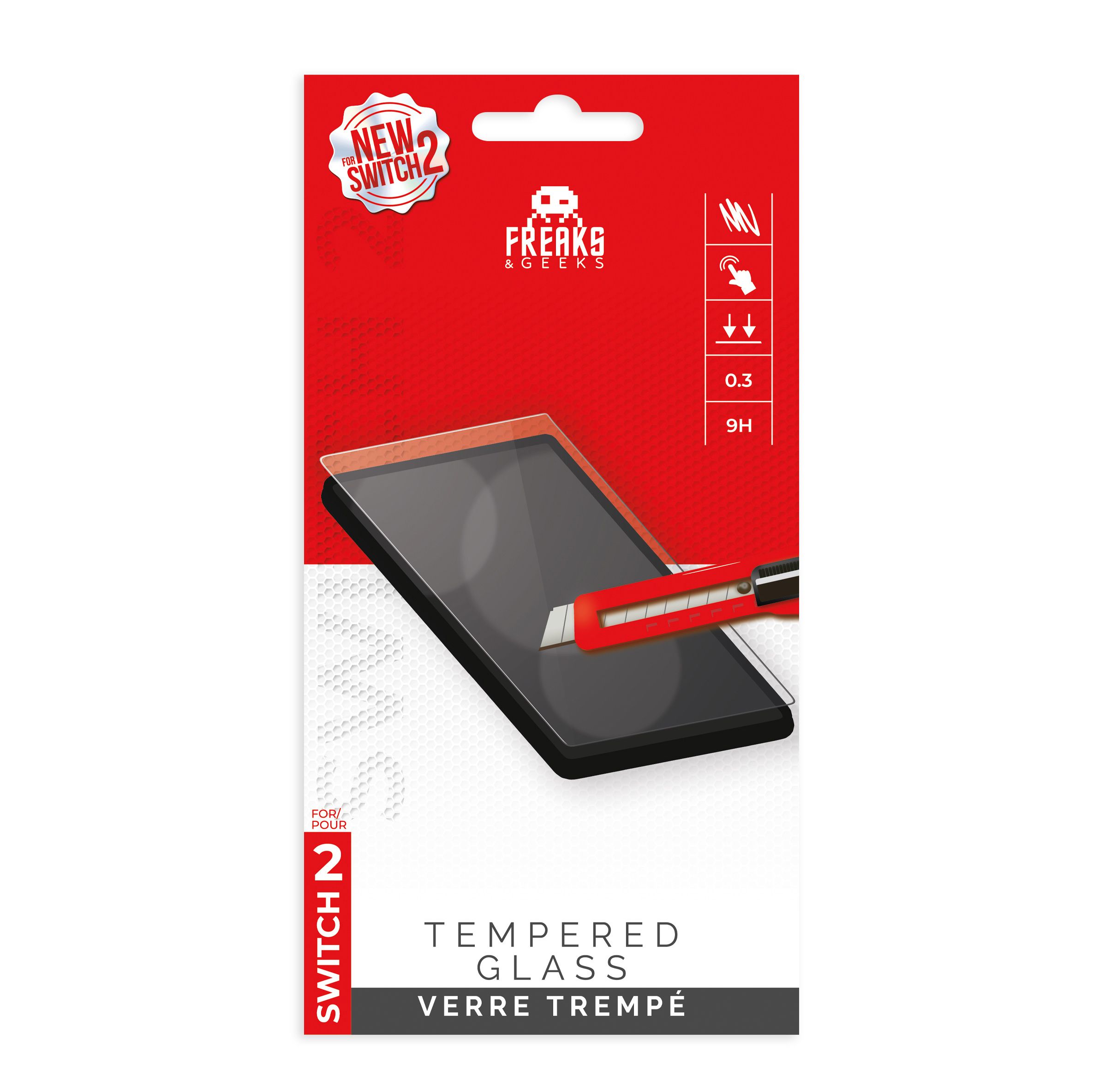 Verre Trempé pour Nintendo Switch 2