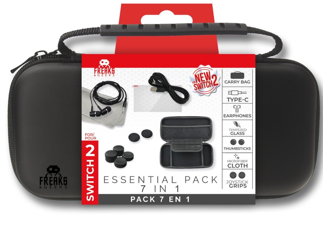 Kit d\'Accessoires pour Switch 2 : Sacoche 7-en-1