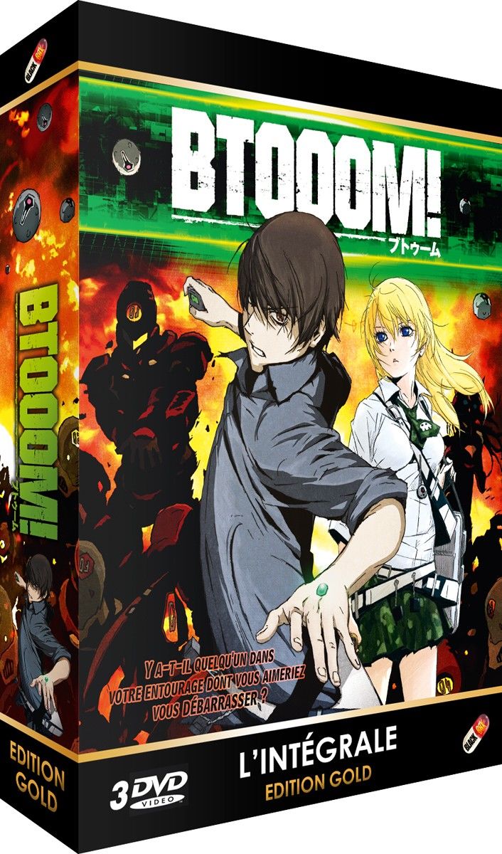 Btooom! - Intégrale - Edition Gold - Coffret DVD + Livret