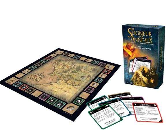 Le Seigneur des Anneaux jeu de plateau Quiz 1200 Questions