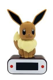 Pokemon - Horloge Alarme FM Led Evoli