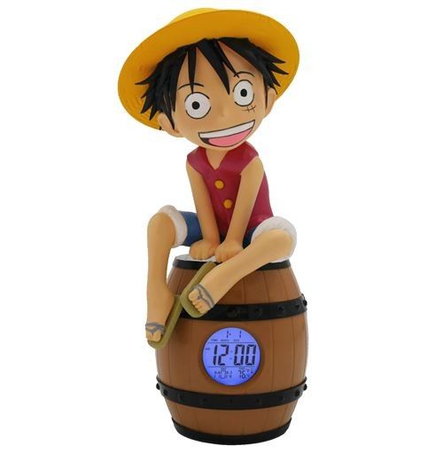 Nemesis One Piece Monkey D. Luffy Réveil et Lampe avec Port USB-C