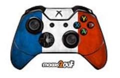 Xbox One Controller French Flag Sticker