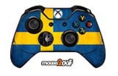 Xbox One Controller Swedish Flag Sticker