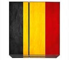 Playstation 4 Belgian Flag Sticker