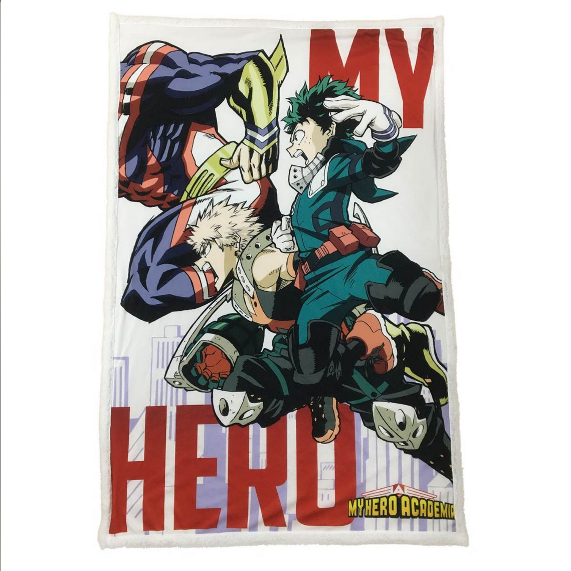 My Hero Academia - Couverture All Might, Midoriya et Bakugo